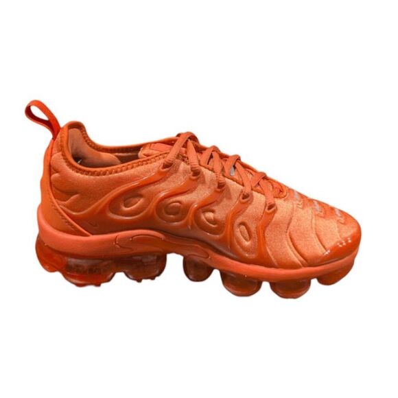 NWD NIKE Air VaporMax Plus 'Triple Orange' Running Shoes Size 6.5 - Picture 6 of 9